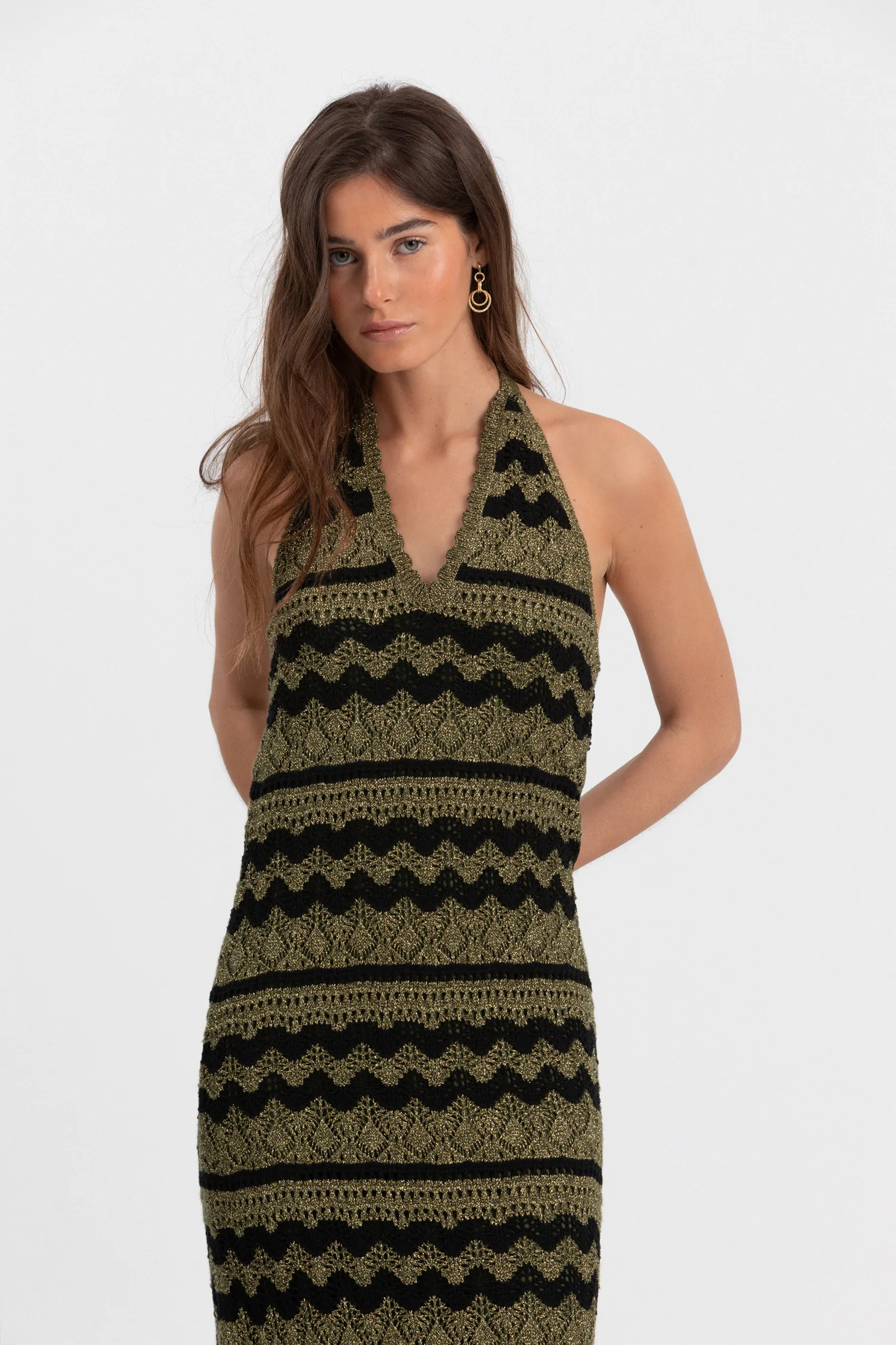 VESTIDO MIDI CROCHET - Image 4