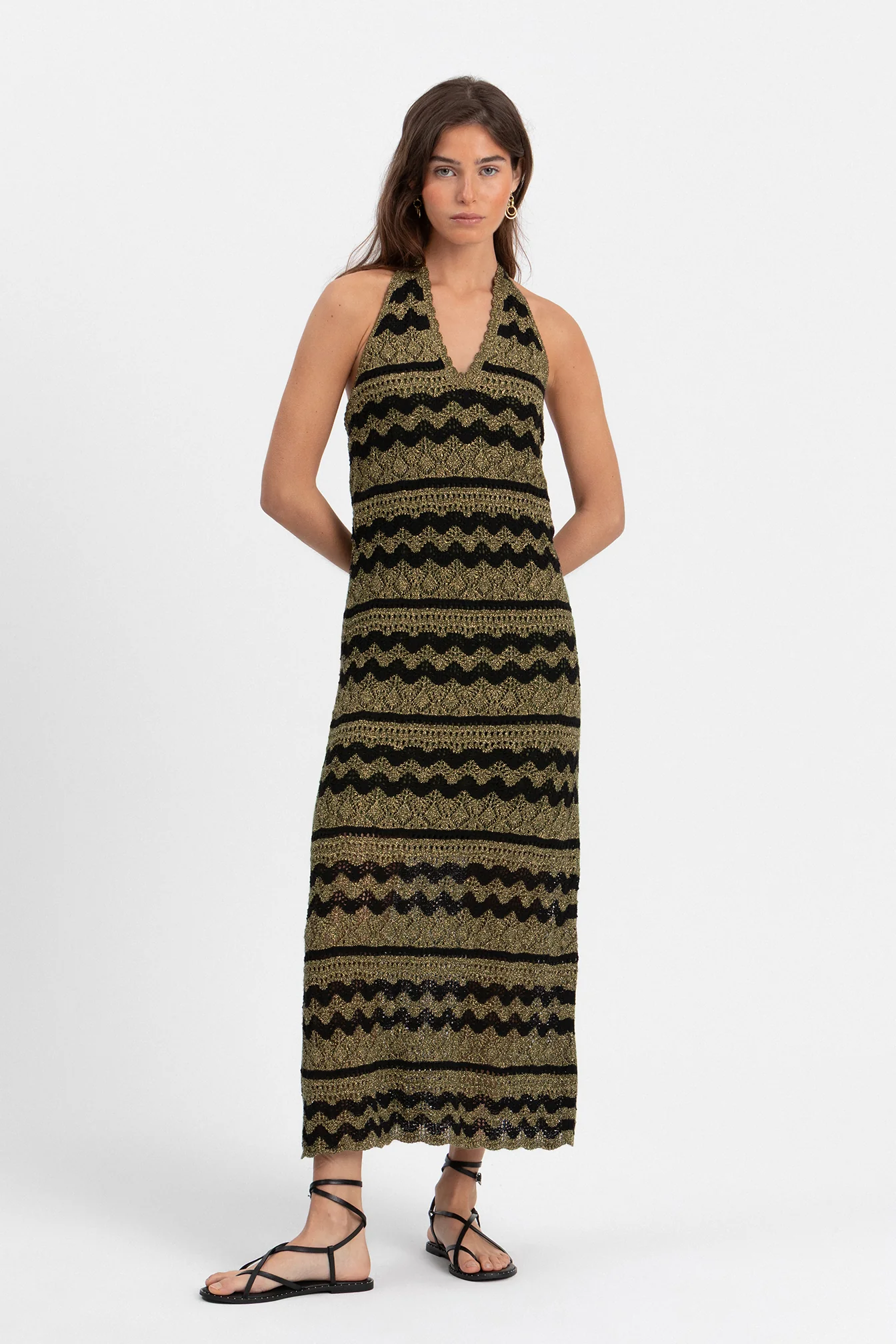 VESTIDO MIDI CROCHET - Image 5