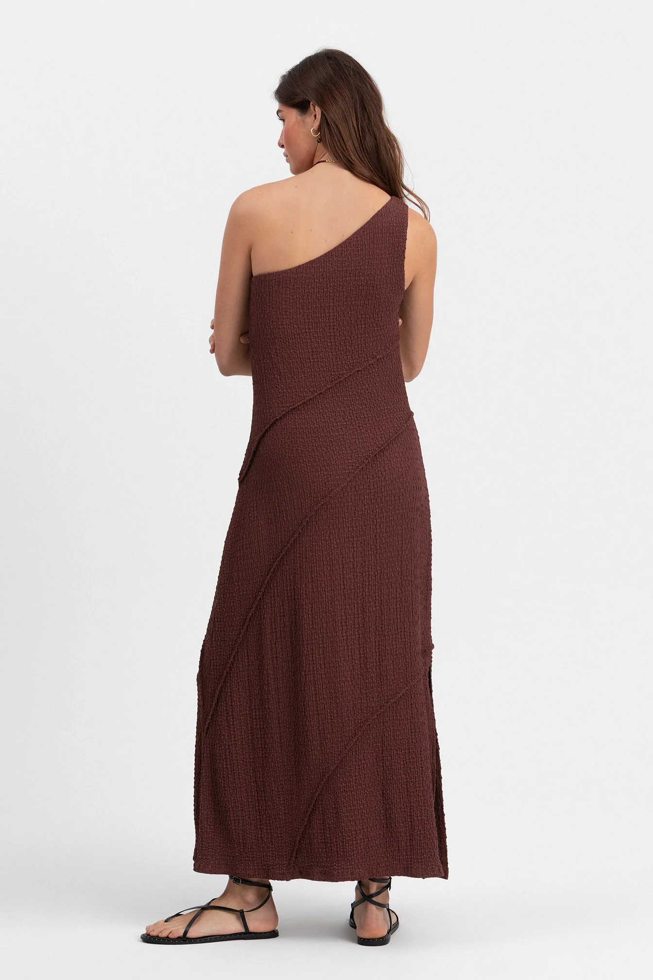 VESTIDO MIDI DETALLES COSTURAS - Image 6