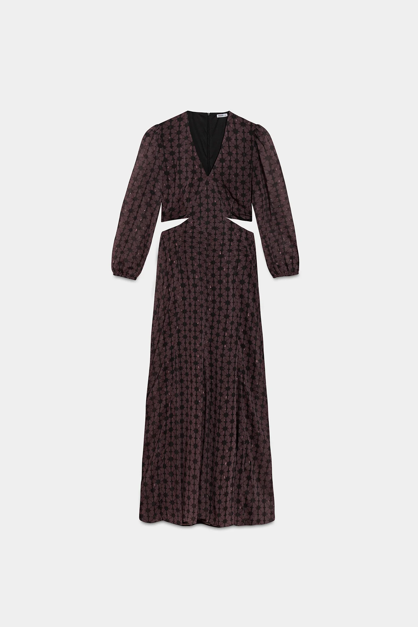 VESTIDO MIDI ESCOTE PICO CUT OUT - Image 2