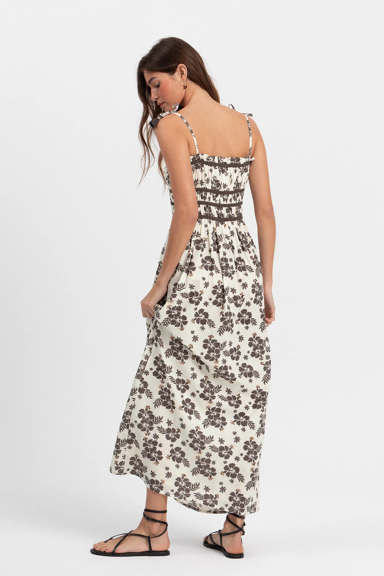 VESTIDO MIDI ESTAMPADO - Image 3