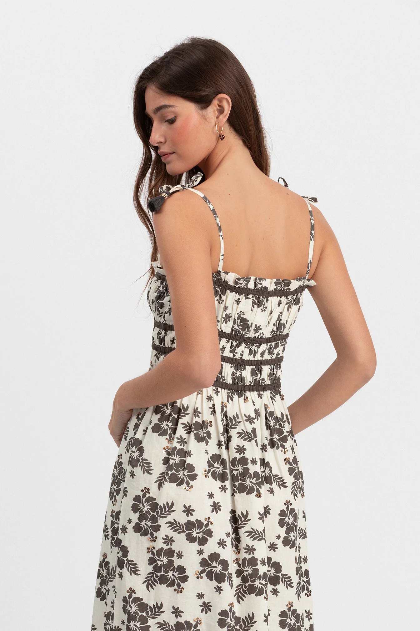 VESTIDO MIDI ESTAMPADO - Image 6