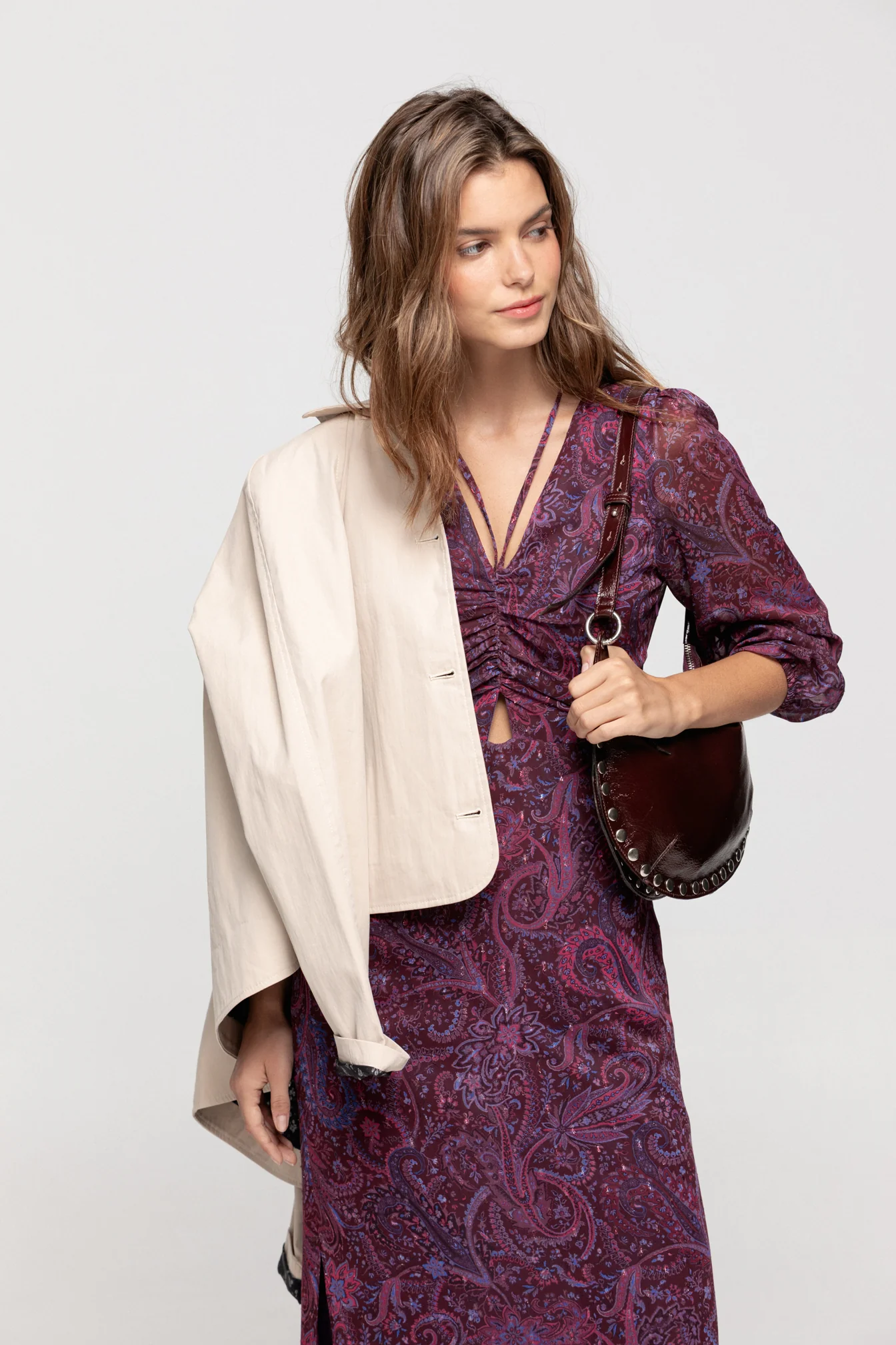 VESTIDO MIDI ESTAMPADO ABERTURA - Image 7