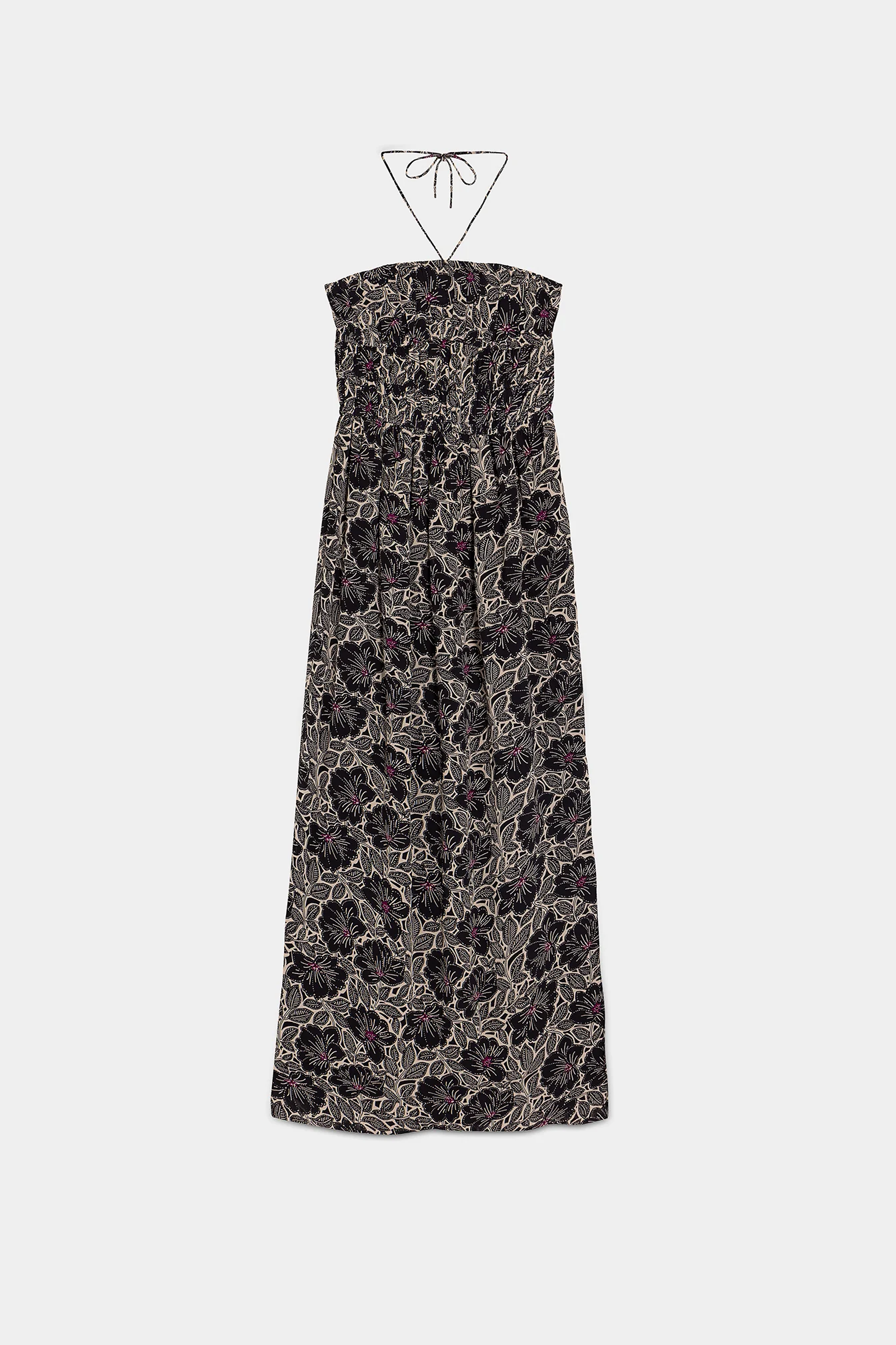 VESTIDO MIDI ESTAMPADO GOMAS - Image 2