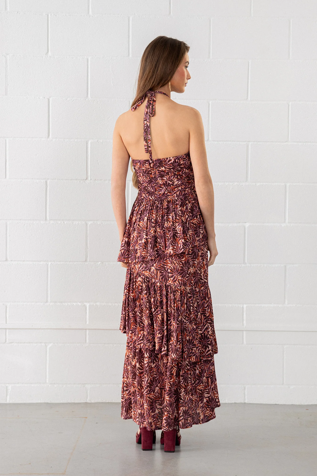 VESTIDO MIDI VOLANTES RENATA - Image 6