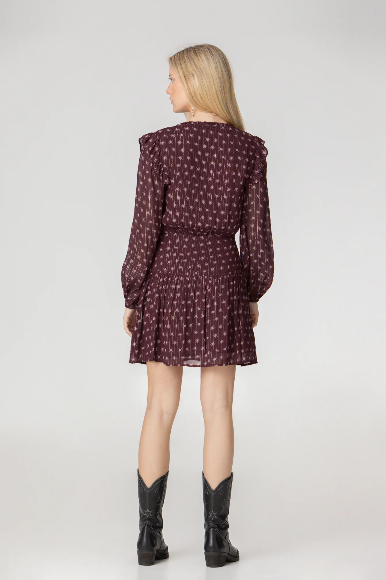 VESTIDO MINI ESTAMPADO - Image 6
