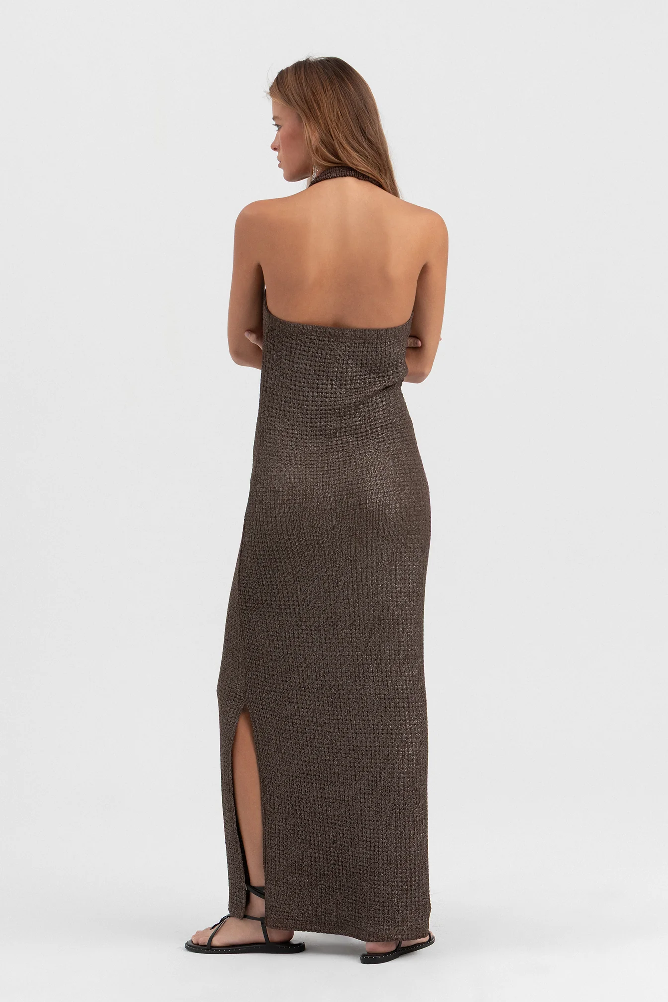 VESTIDO TEXTURA HALTER - Image 11